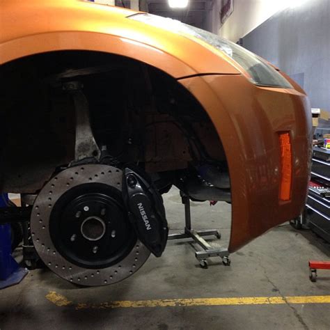 370z / 350z Akebono Brake Install and Upgrade .